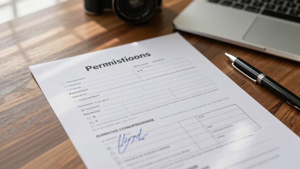 protect work with permission