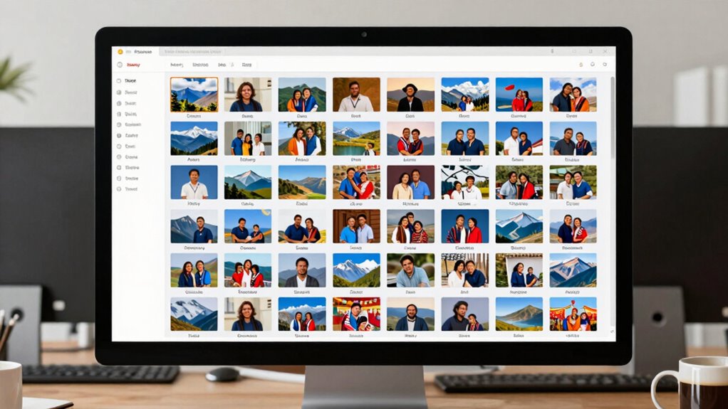 quick photo browsing technique