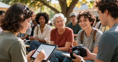 quick respectful caption creation