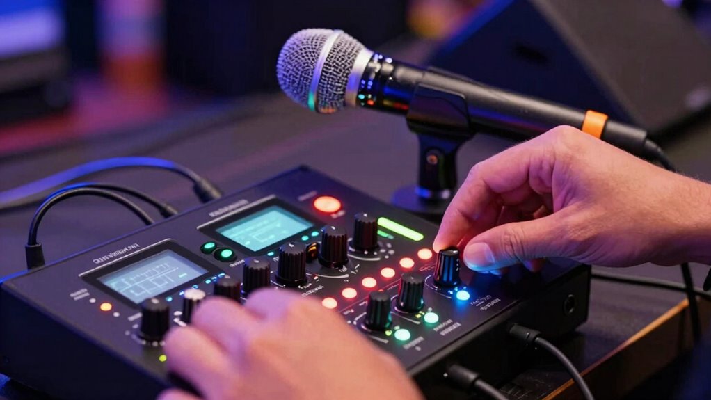 real time feedback frequency suppression