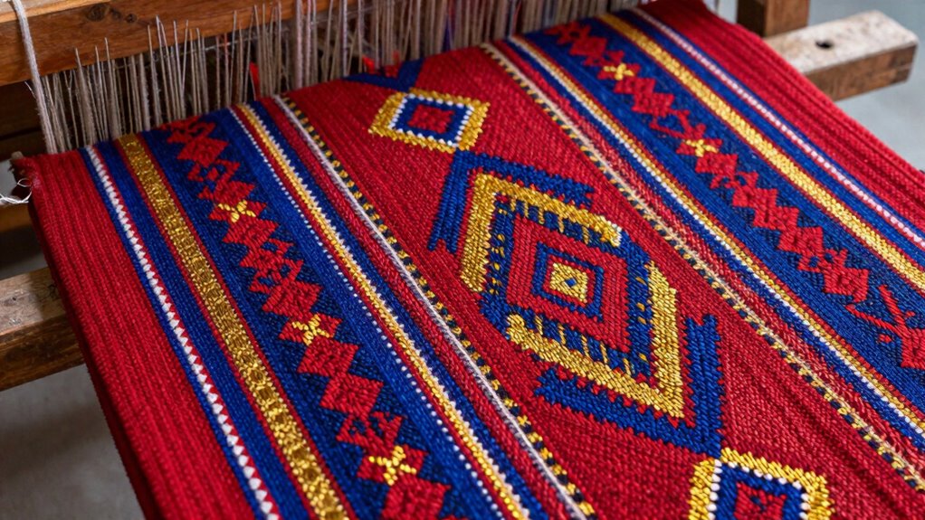 regional weaving techniques and materials