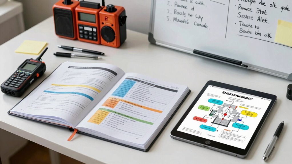 regularly update emergency plans