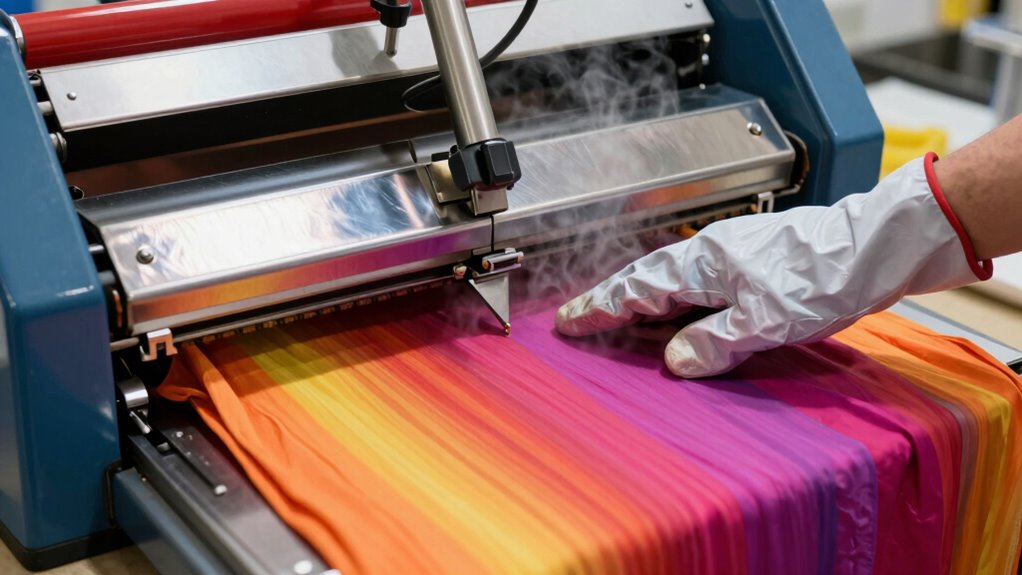 safe heat press operation