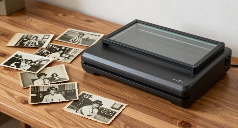 safely scan vintage photos