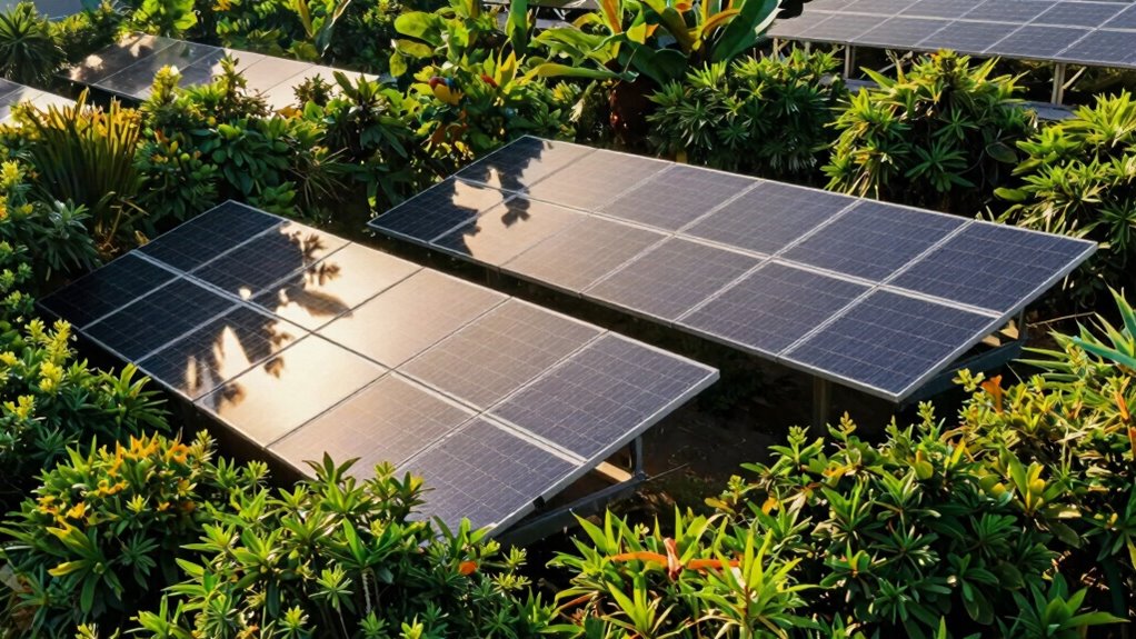 seasonal panel angle adjustments