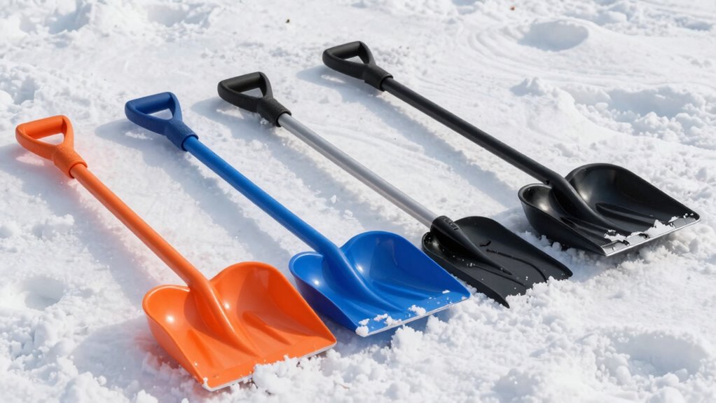 snow shovel selection considerations