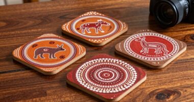 top aboriginal art coaster picks