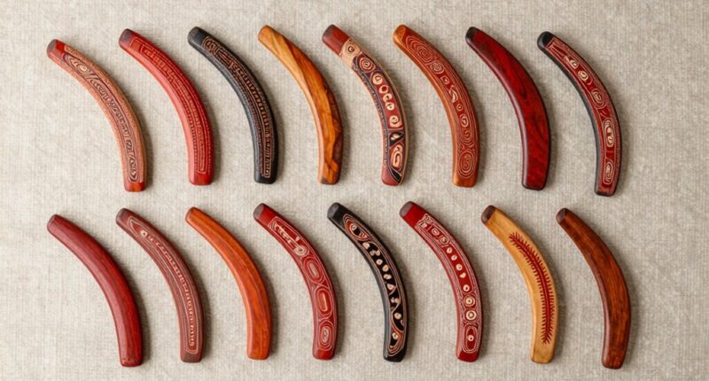 top aboriginal boomerang designs