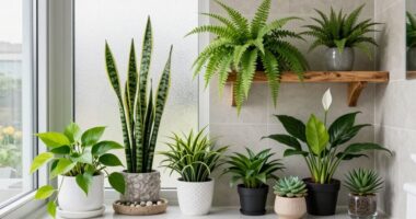 top bathroom plant choices