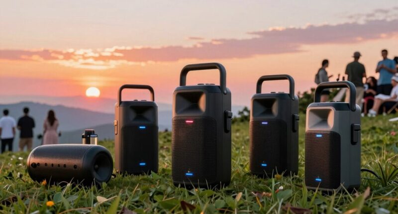 top battery powered portable speakers