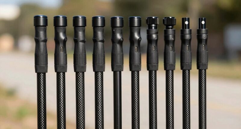top carbon fiber boom poles