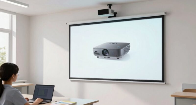 top classroom short throw projectors