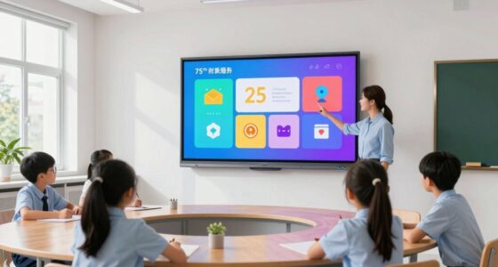 top classroom touchscreen displays