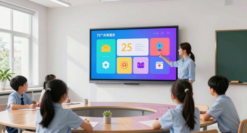 top classroom touchscreen displays