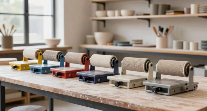 top clay slab rollers