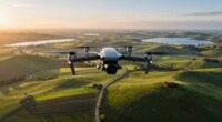 top country photography drones