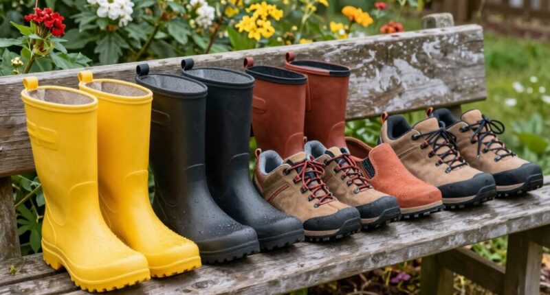 top gardening shoe picks