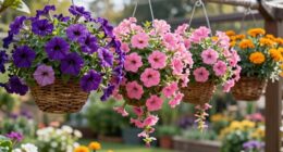 top hanging basket flower picks