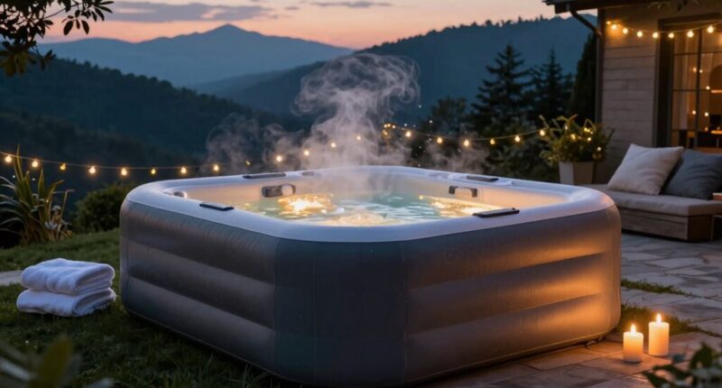 top inflatable hot tubs