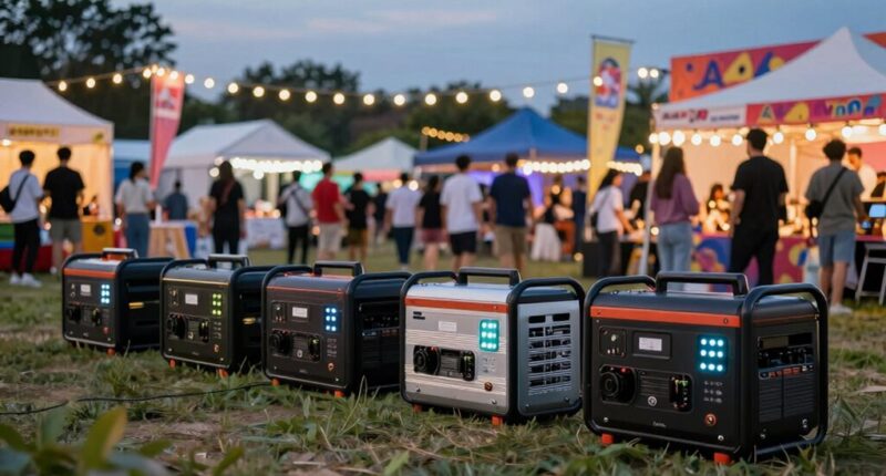 top inverter generators for events