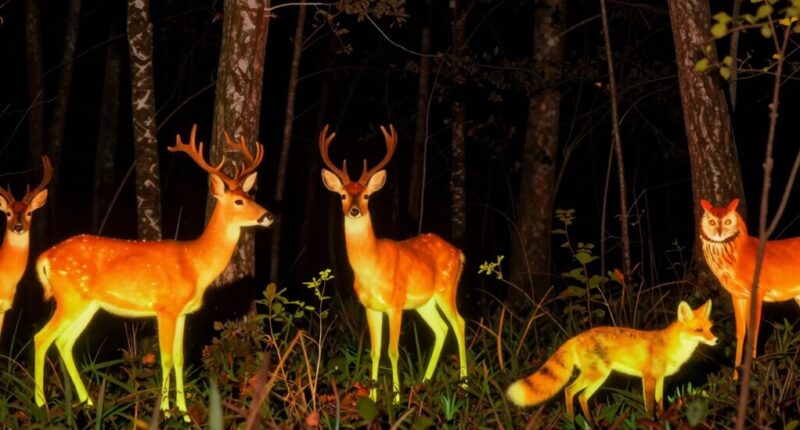 top night wildlife thermal monoculars