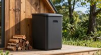 top off grid composting toilets