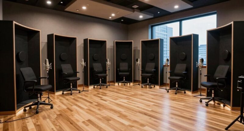 top on site vocal booths
