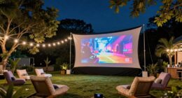 top outdoor movie screen options