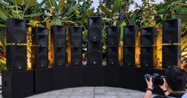 top outdoor stage speakers