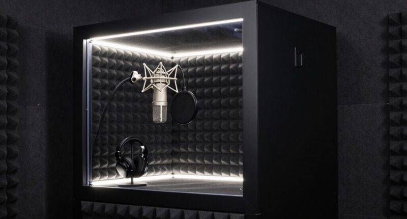 top portable voice recording booths