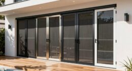 top retractable screen doors