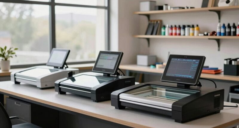 top screen printing units