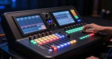 top stage lighting controllers