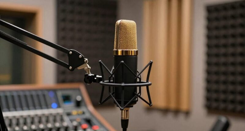 top studio mics for narration