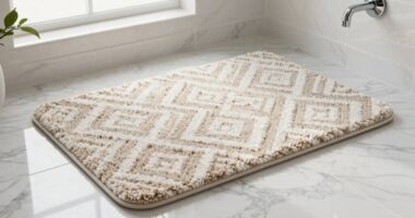 top stylish bath mats