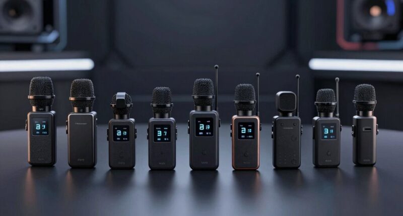 top wireless lavalier microphones