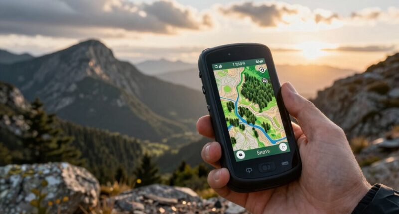 topo map gps units