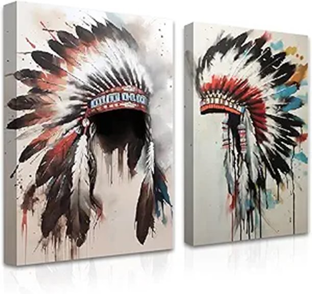 tribal native american canvas