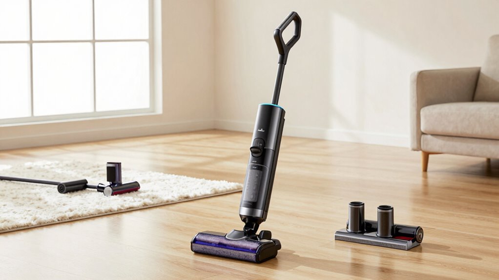 vacuum features for cleaning