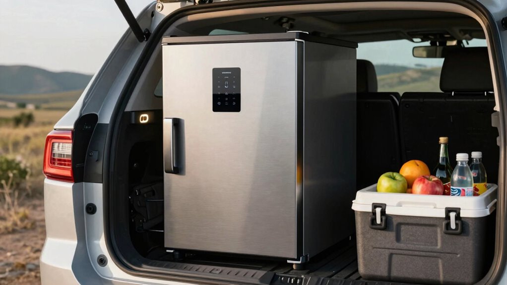 vehicle compatible portable cooling