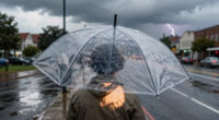 Scattered storms and heavy rain possible early next week