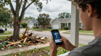 Tornado, strong storms cause damage in southern Indiana