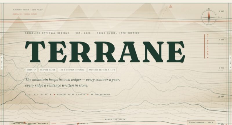 TERRANE — Ridgeline National Reserve Field Guide (FABLE/175)