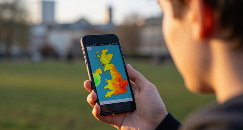 Uk Hot Weather Maps