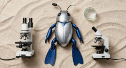 Underwater Suit-wearing Cyborg Insect Capable Of Diving And Terra-aqua Travel