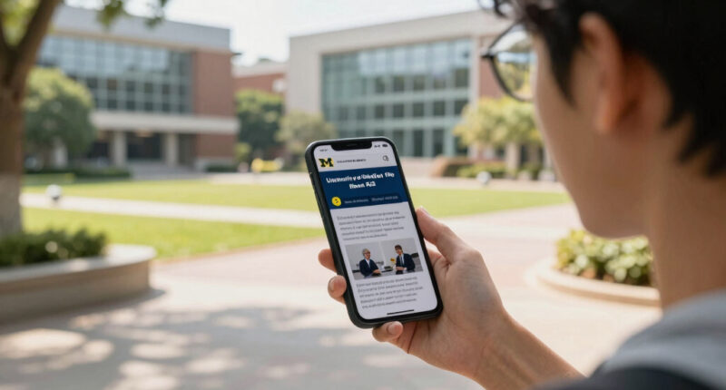 University Of Michigan Surges In Global Coverage