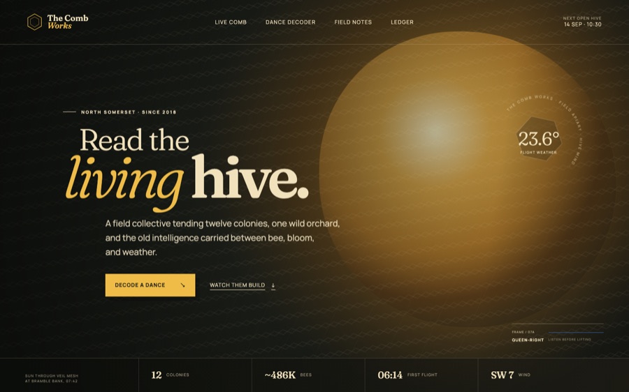 The Comb Works — Bees, decoded