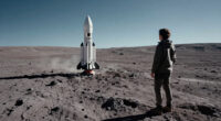 Spacex Rocket Crashes On The Moon