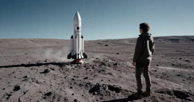 Spacex Rocket Crashes On The Moon