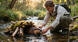 Artificial Beaver Dams Saw Juvenile Coho Salmon Survival Rates Go From 8% To 60%